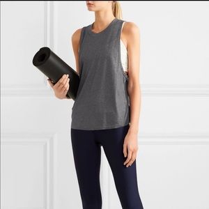 ALO Yoga Gray Ribbed Tank
